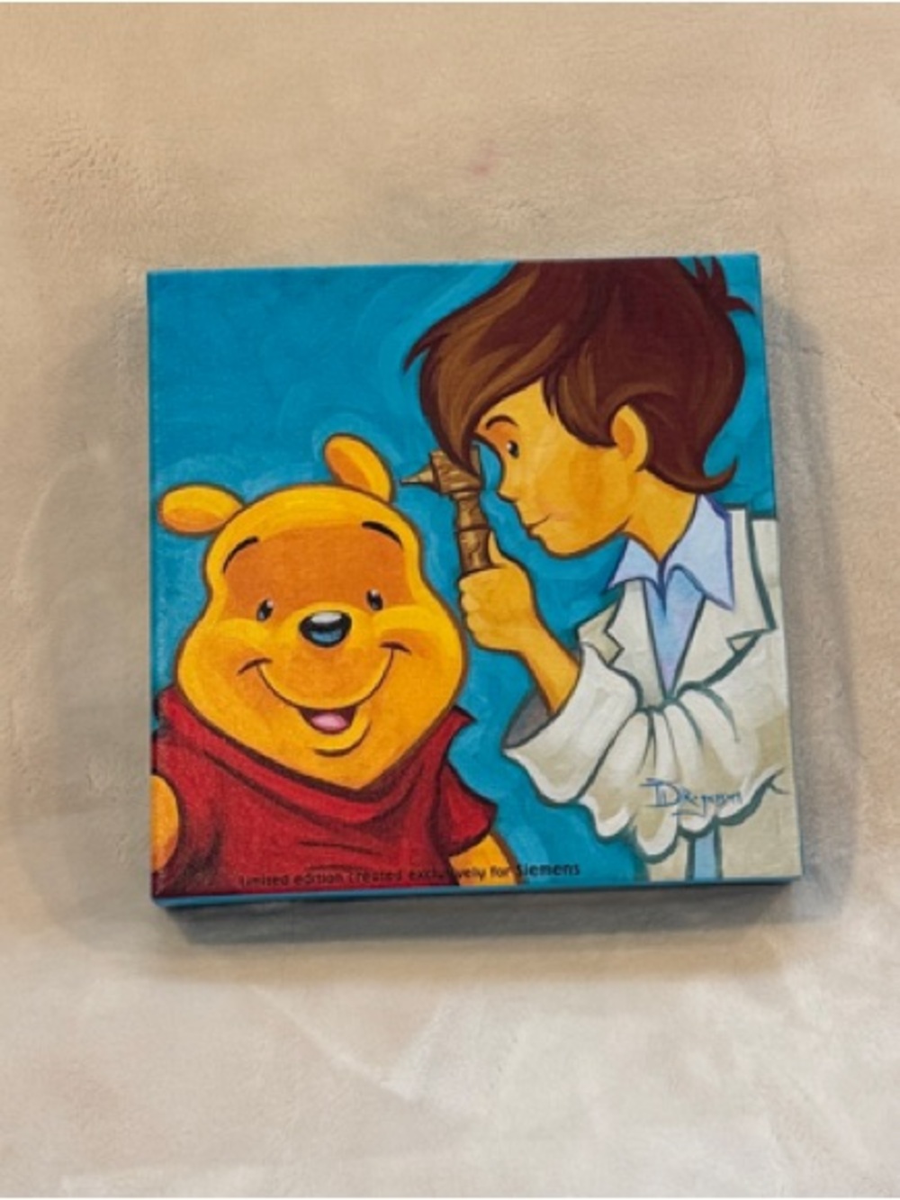 “Can You Hear Me Now?” Winnie the Pooh Limited Edition Canvas.